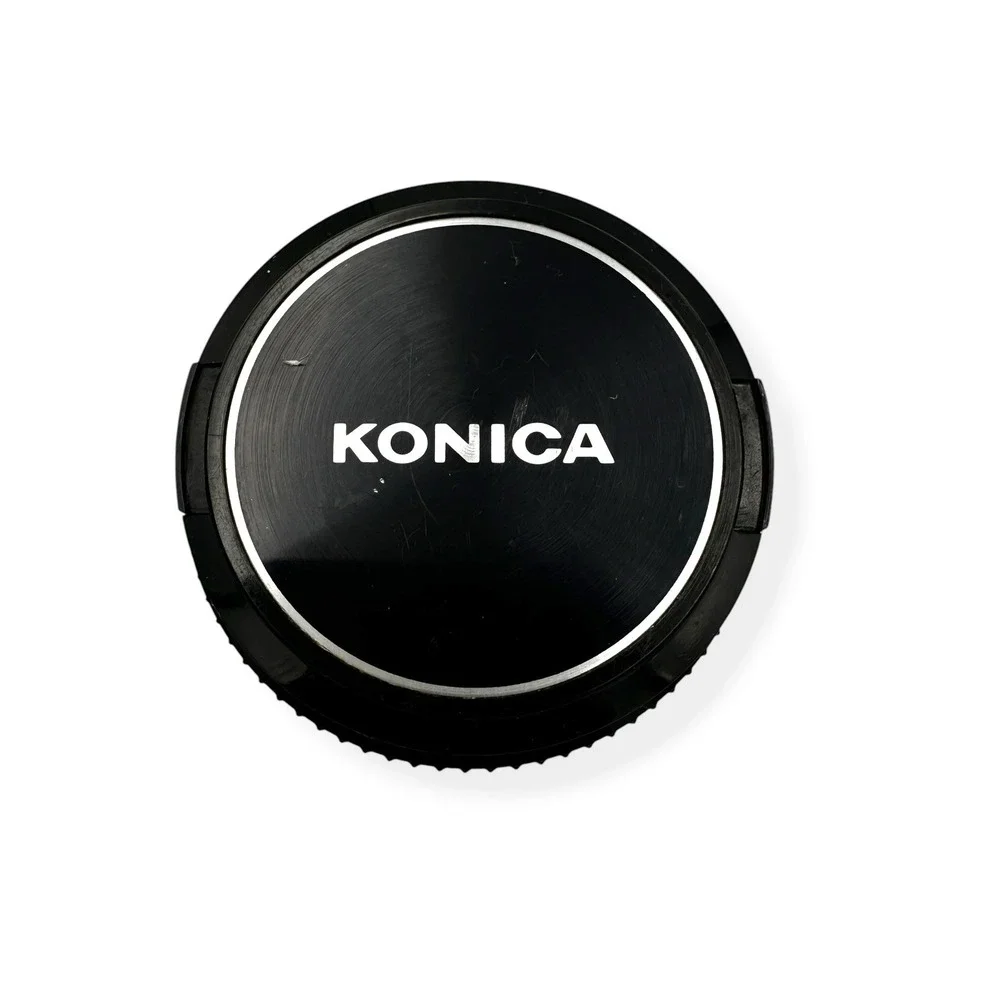 Konica Hexanon AR 50mm f/1.8 Lens with Electronic Auto Flash X-20N & Case Japan